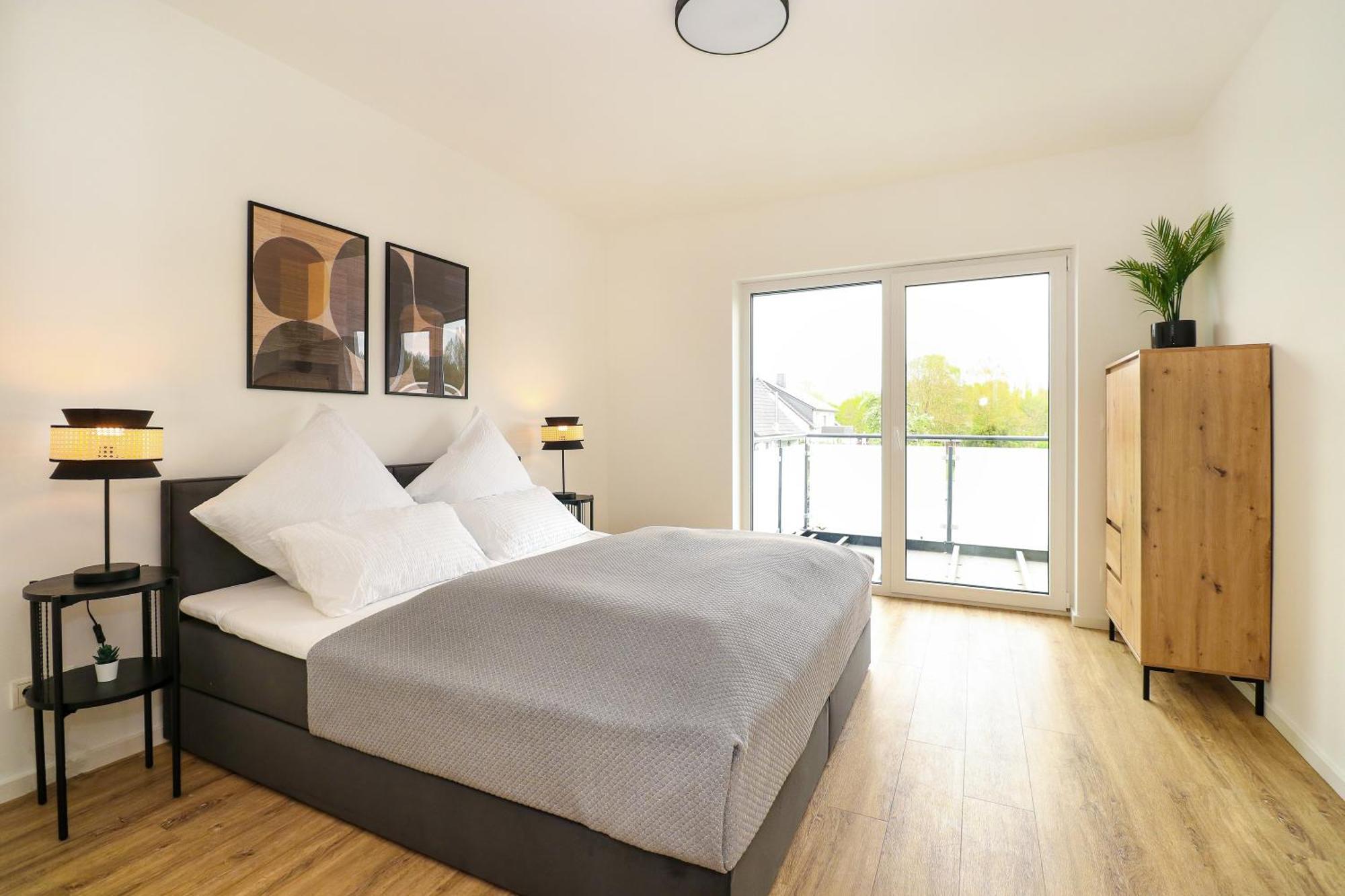 Lightplace - Moderne Apartments In Braunschweig - Balkon - Netflix - Am Kanal Luaran gambar