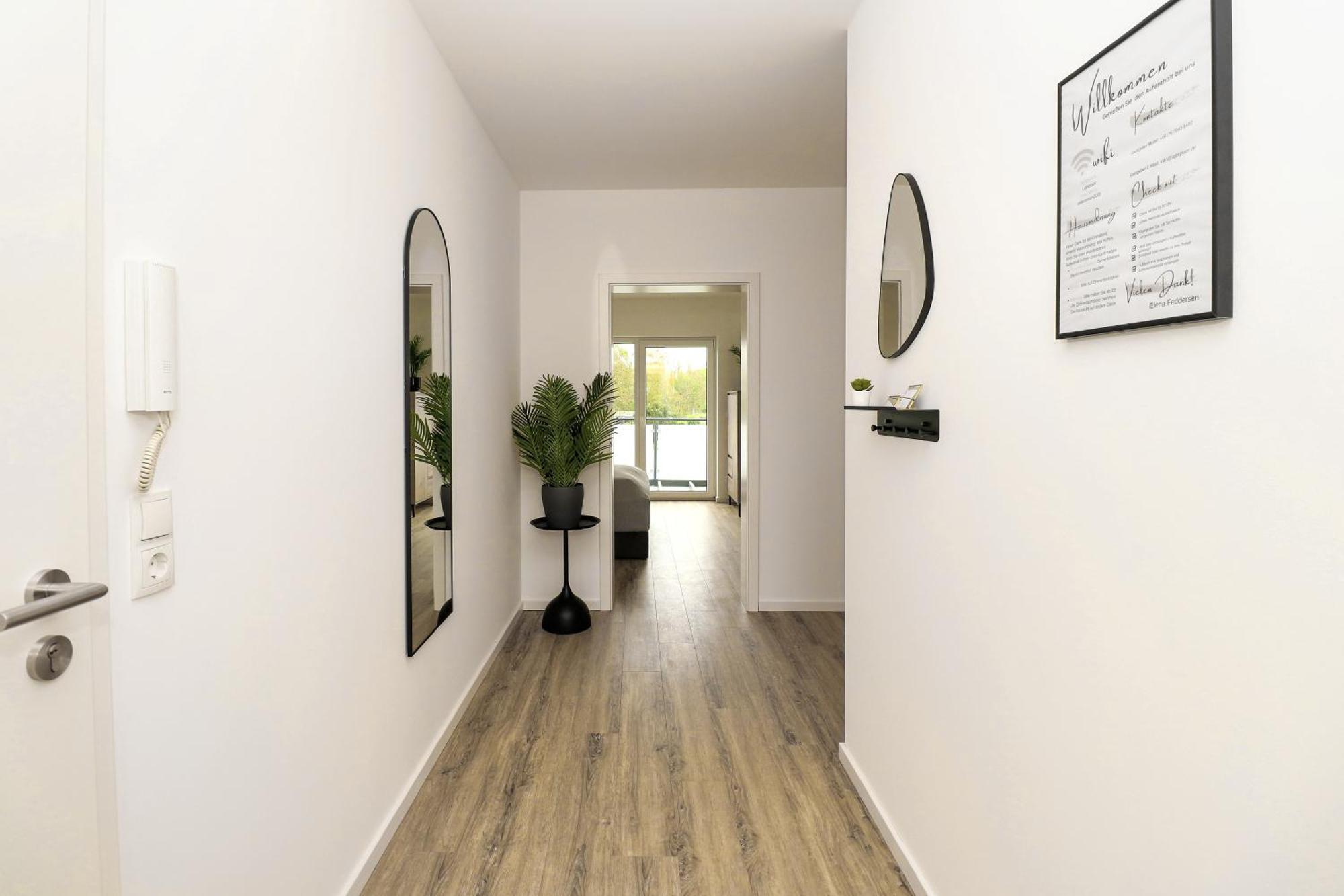Lightplace - Moderne Apartments In Braunschweig - Balkon - Netflix - Am Kanal Luaran gambar
