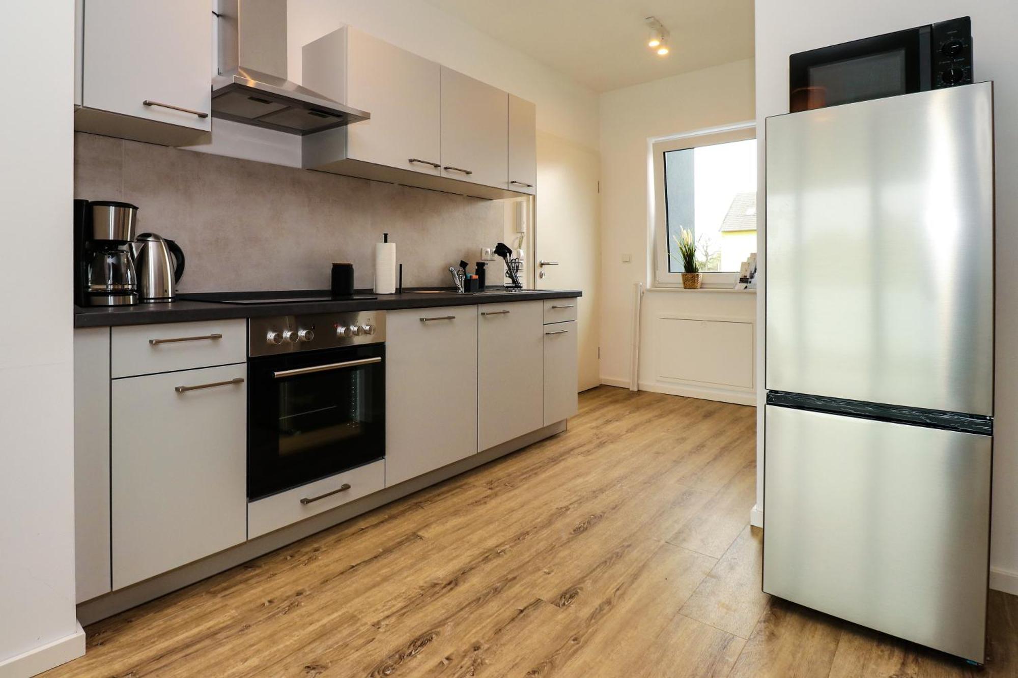 Lightplace - Moderne Apartments In Braunschweig - Balkon - Netflix - Am Kanal Luaran gambar